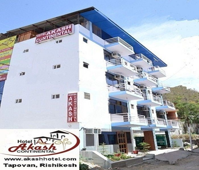 Akash Continental Hotel Rishīkesh Exterior foto
